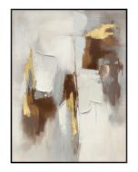 ציור 120*90 ס"מ גוון חום דגם מארון 2