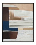 ציור 100*80 ס"מ גוון כחול דגם נאם 2