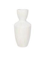 אגרטל דמוי אבן לבן 26 ס"מ דגם קורפו