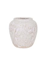 אגרטל דמוי אבן בז' 30 ס"מ דגם טאסוס