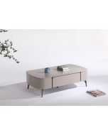 שולחן סלון 70*130 MDF בגוון מוקה דגם ברודווי