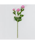 פרח מלאכותי ורוד 42 ס"מ דגם קליאו