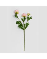 פרח מלאכותי כתום-ורוד 42 ס"מ דגם קליאו