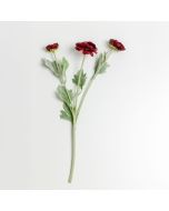 פרח מלאכותי בורדו 42 ס"מ דגם קליאו