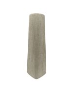 אגרטל מרובע פולירסין בז' 40 ס"מ דגם מידאס