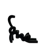 פסל רינגו 22*24 שחור