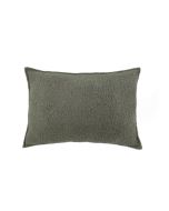 כרית נוי כולל מילוי 40x60 ס"מ דגם דורון צבע ירוק כהה