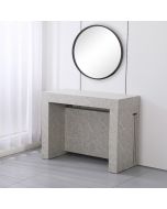 קונסולה נפתחת לפינת אוכל עד 3 מטר רוחב 100 ס"מ דגם מקסימוס קרמי