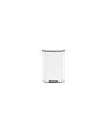 פח 60 ליטר דוושה עם פח פנימי נשלף דגם Claro צבע לבן