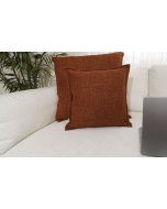 כרית נוי כולל מילוי 45x45 דגם דורון צבע טרקוטה