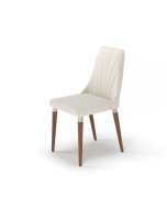 כיסא פינת אוכל מעוצב דגם לורן בגוון בז'