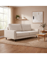 ספה מעוצבת נפתחת למיטה זוגית עם ארגז מצעים דגם מיקה קפוצ'ינו