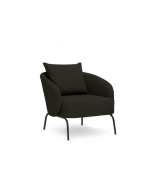 כורסא דגם ATLANTA בגוון שחור