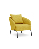 כורסא דגם ATLANTA בגוון חרדל