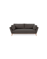 ספה רוחב 200 ס"מ דגם MONIC בגוון אפור כהה