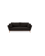 ספה רוחב 250 ס"מ דגם MONIC בגוון שחור