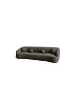 ספה ברוחב 250 ס"מ דגם DONA בגוון אפור כהה