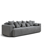 ספה ברוחב 200 ס"מ דגם NIKOL בגוון אפור בהיר