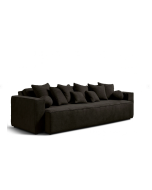 ספה ברוחב 300 ס"מ דגם NIKOL בגוון שחור