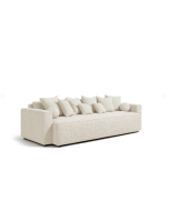 ספה ברוחב 250 ס"מ דגם NIKOL בגוון שמנת