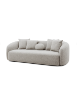 ספה ברוחב 250 ס"מ דגם CELINE בגוון אפור בהיר