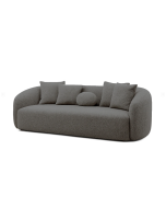 ספה ברוחב 300 ס"מ דגם CELINE בגוון אפור כהה