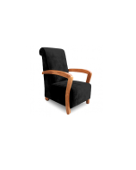 כורסא דגם KING בגוון שחור