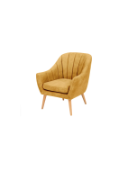 כורסא דגם CLOD בגוון חרדל