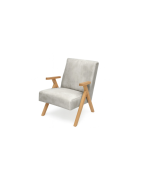 כורסא דגם MARINA בגוון אפור בהיר