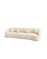 ספה ברוחב 250 ס"מ דגם DONA בגוון שמנת