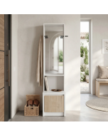 מראת גוף עם מדף ותא אחסון דגם טלי