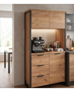 ארון שירות למיקרו עם מגירות דגם קירה גובה 170 ס"מ