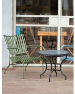 כסא נוח אלומיניום בגוון ירוק Greco 