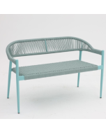 ספסל אלומיניום בגוון תכלת Lounge 