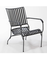 כסא נוח אלומיניום בגוון אפור Greco