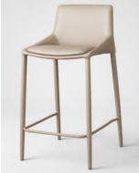כסא בר ברוני דמוי ער בגוון חום