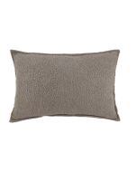 כרית נוי כולל מילוי 60x60 ס"מ דגם טדי צבע אבן