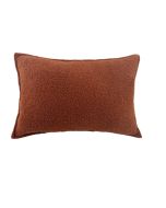 כרית נוי כולל מילוי 40x60 ס"מ דגם טדי צבע טרקוטה