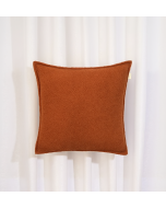 כרית נוי כולל מילוי 45x45 ס"מ דגם טדי צבע טרקוטה