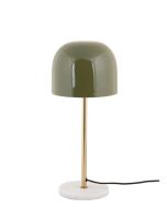 מנורת שולחן מעוצבת ממתכת דגם Manta ירוק ג'ונגל