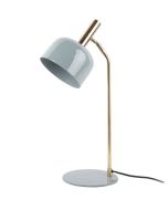 מנורת שולחן מעוצבת ממתכת דגם Smart תכלת עדין