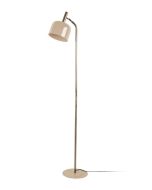 מנורת רצפה מעוצבת ממתכת דגם Smart חום לאטה