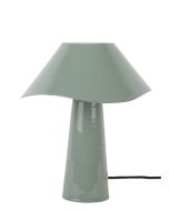 מנורת שולחן מעוצבת ממתכת דגם Ameno צבע כחול מיסטי