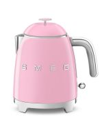 קומקום מיני 0.8 ליטר יוקרתי ומעוצב דגם KLF05 מבית Smeg ורוד