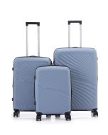 סט 3 מזוודות יוקרה קשיחות 28/24/20 דגם New York ג'ינס