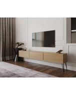 מזנון לסלון 1.8 מטר קולקציית עץ טבעי