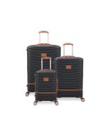 סט 3 מזוודות קשיחות יוקרתיות 30/26/20 דגם Replicating אפור פחם