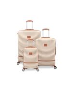 סט 3 מזוודות קשיחות יוקרתיות 30/26/20 דגם Replicating קרם