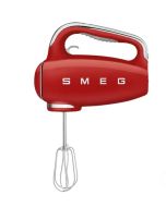 מיקסר ידני יוקרתי בעיצוב רטרו דגם HMF01 מבית Smeg  אדום