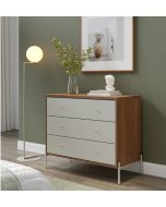 קומודה בגוון אופוייט ועץ דגם אלמוג